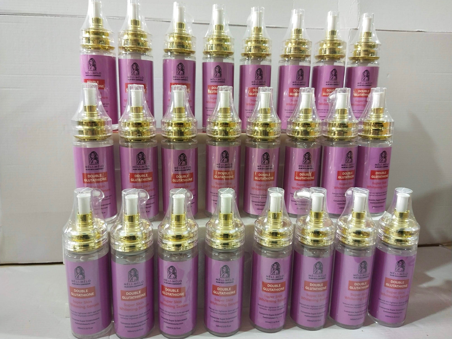 Double glutathione whitening serum